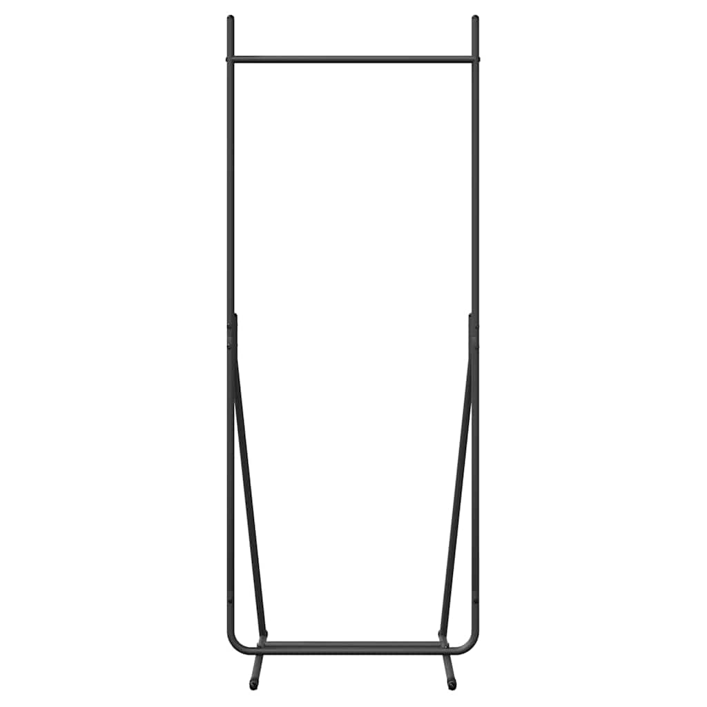 Stendibiancheria Nero 62 x 48 x 158 cm Acciaio