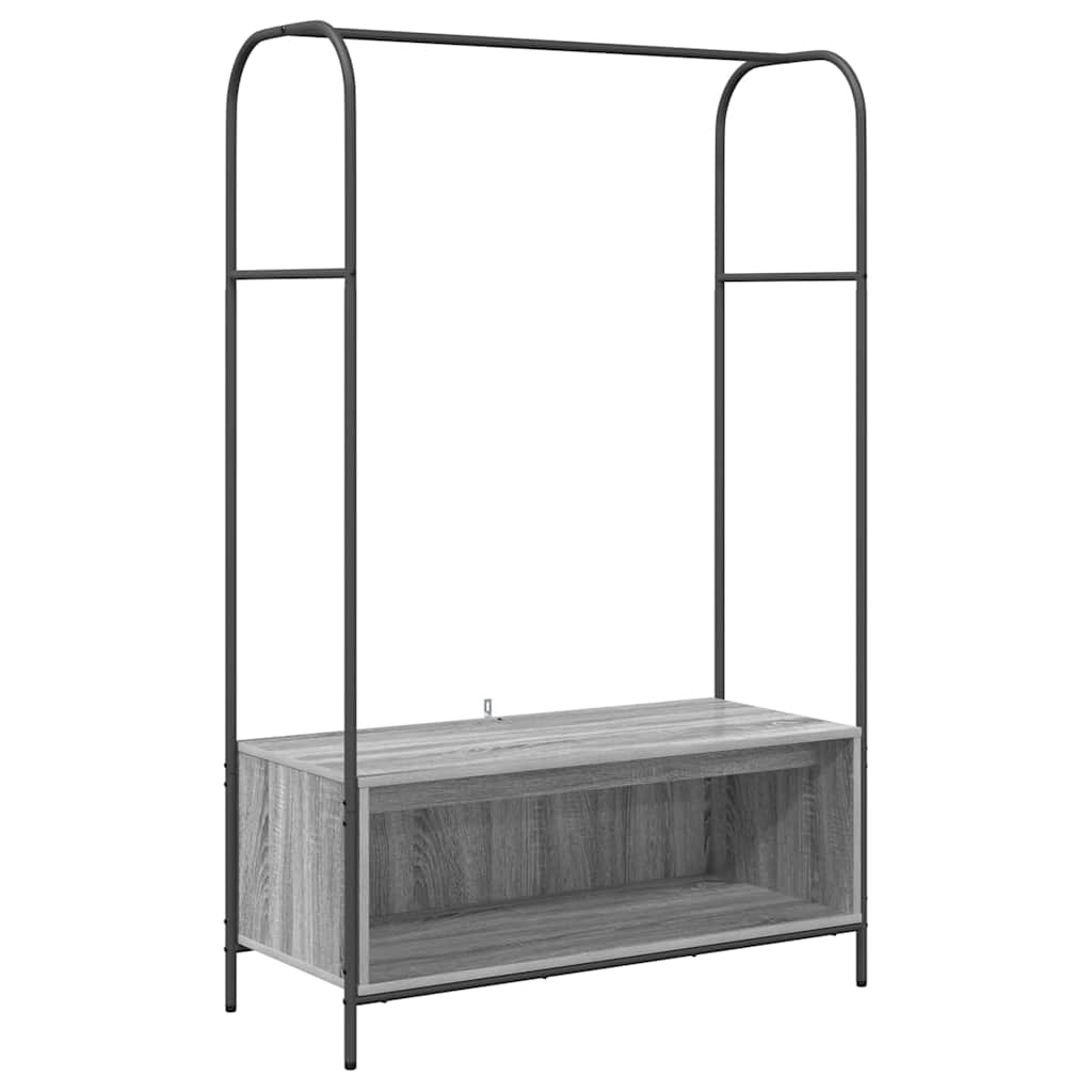 Stendibiancheria Grigio 100 x 44 x 160 cm Legno multistrato