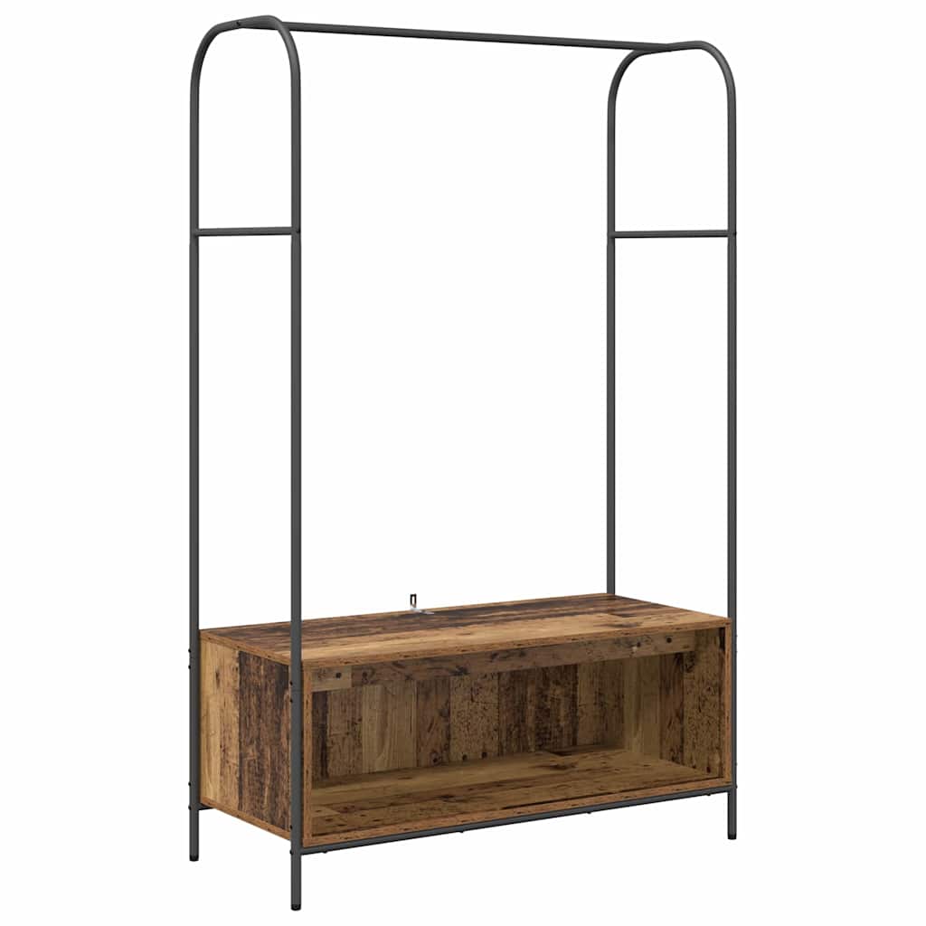 Stendibiancheria Rovere Marrone 100 x 44 x 160 cm