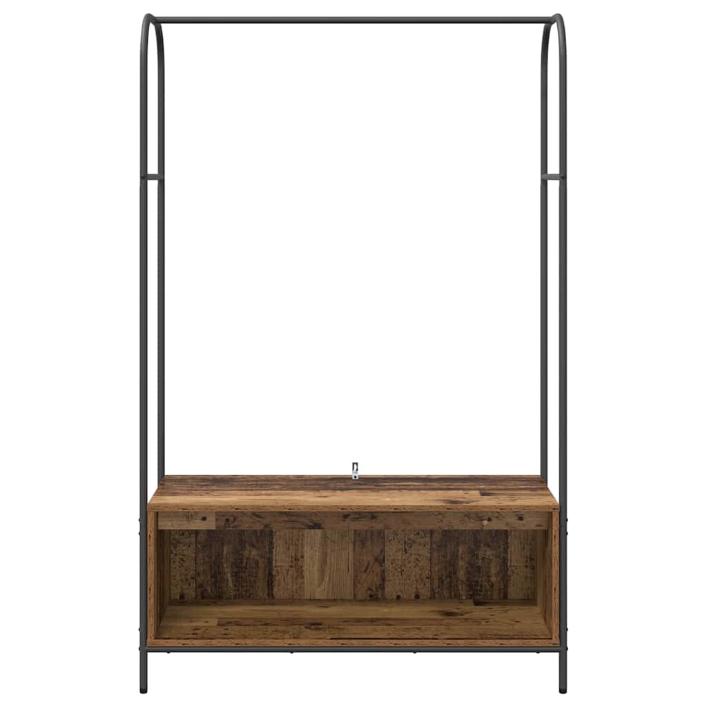 Stendibiancheria Rovere Marrone 100 x 44 x 160 cm