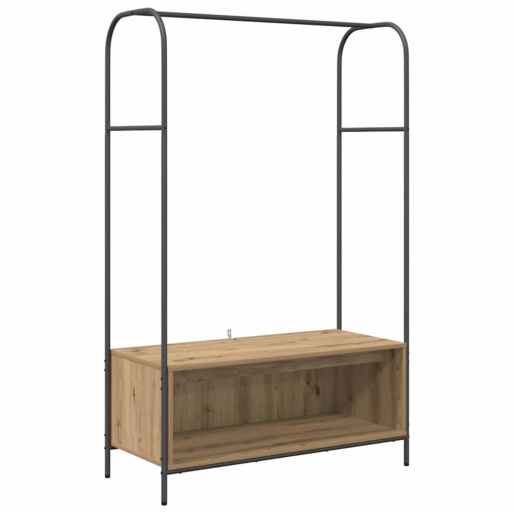 Stendibiancheria Rovere Marrone 100 x 44 x 160 cm