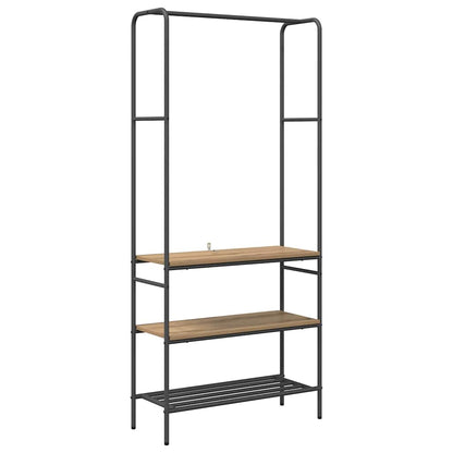 Stendibiancheria Rovere artigianale 77 x 30 x 171 cm