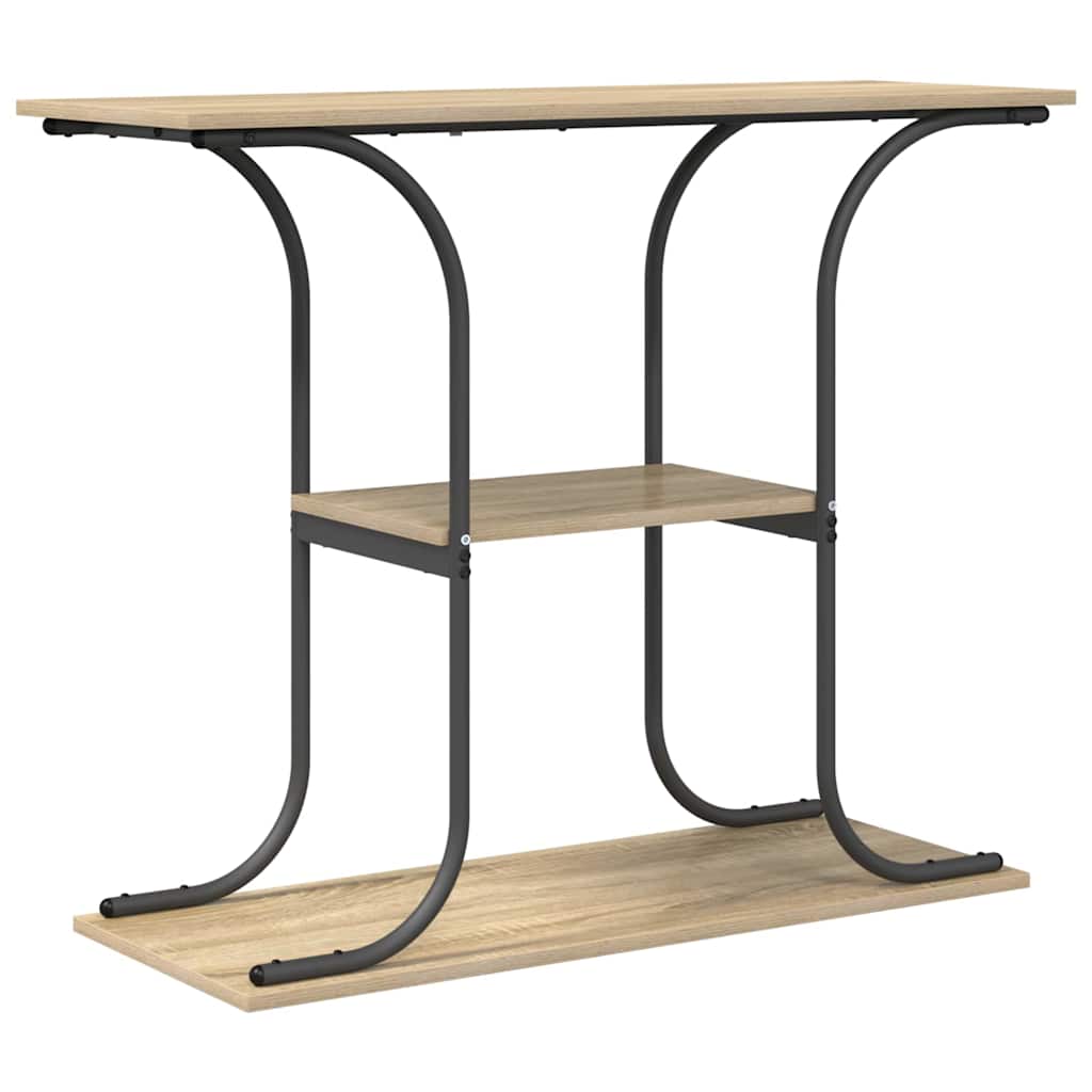 Tavolo consolle Rovere Sonoma 101 x 35 x 80,5 cm