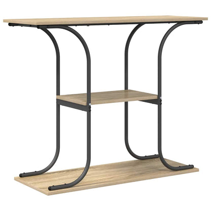 Tavolo consolle Rovere Sonoma 101 x 35 x 80,5 cm