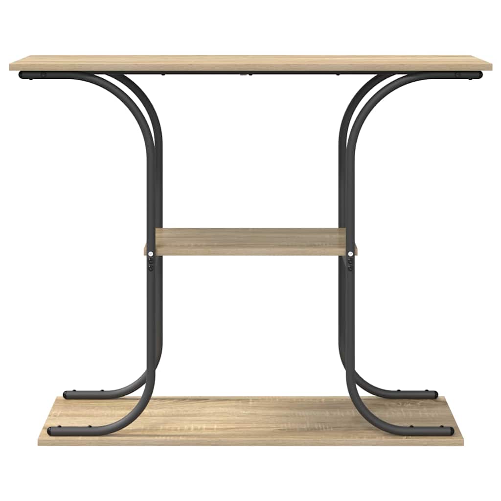 Tavolo consolle Rovere Sonoma 101 x 35 x 80,5 cm