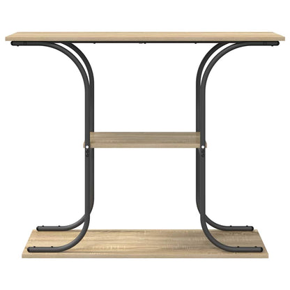 Tavolo consolle Rovere Sonoma 101 x 35 x 80,5 cm