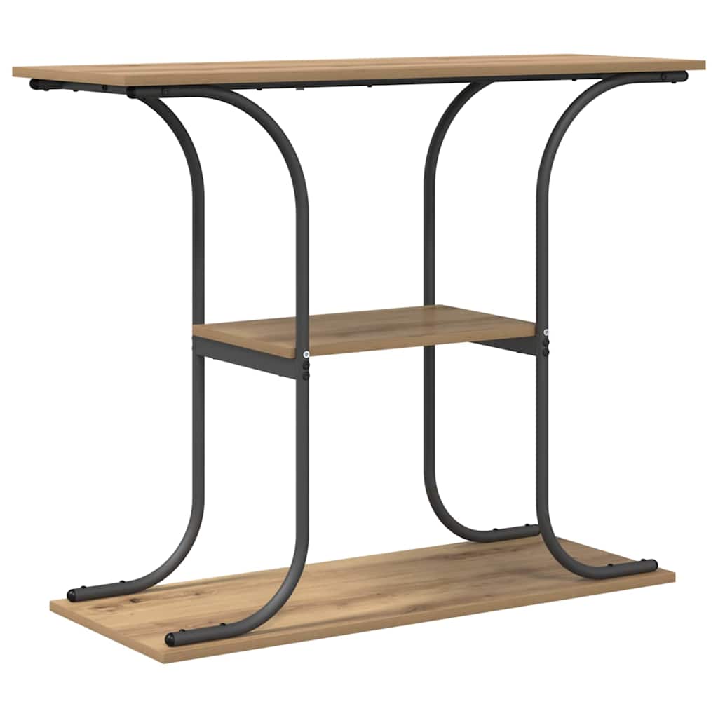 Tavolo consolle Rovere artigianale 101 x 35 x 80,5 cm