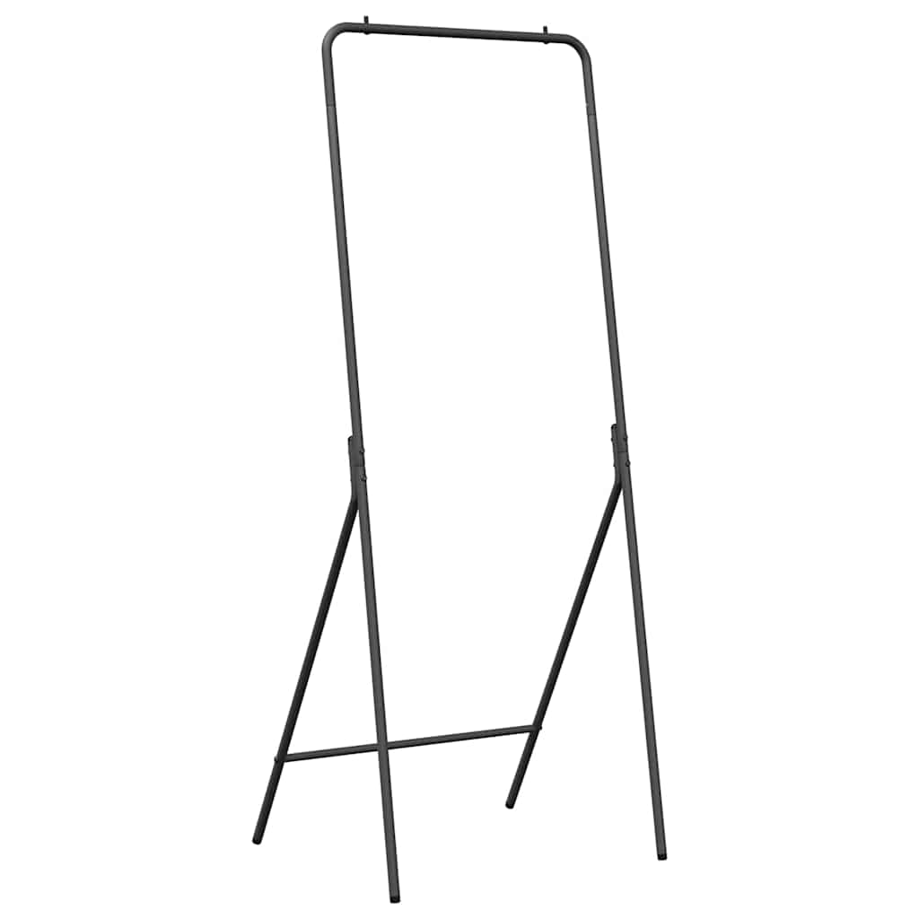 Stendibiancheria Nero 60 x 53 x 155 cm Acciaio