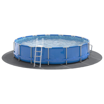 Telo per Fondo Piscina Grigio chiaro Ã˜ 610 cm