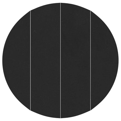 Telo per Fondo Piscina Nero Ã˜ 428 cm Tessuto Non Tessuto