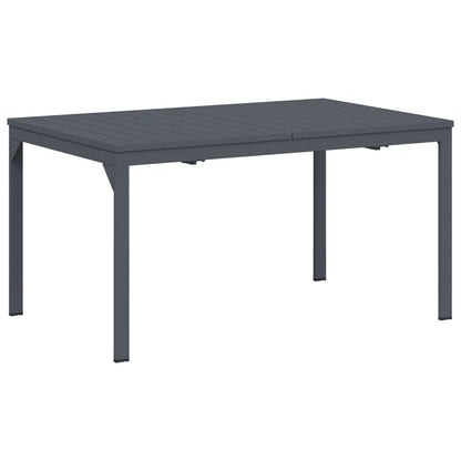 Set da Pranzo per Giardino 9 pcs Marrone polyrattan