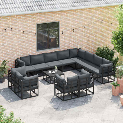 Set Divano da Giardino con cuscino 12 pcs