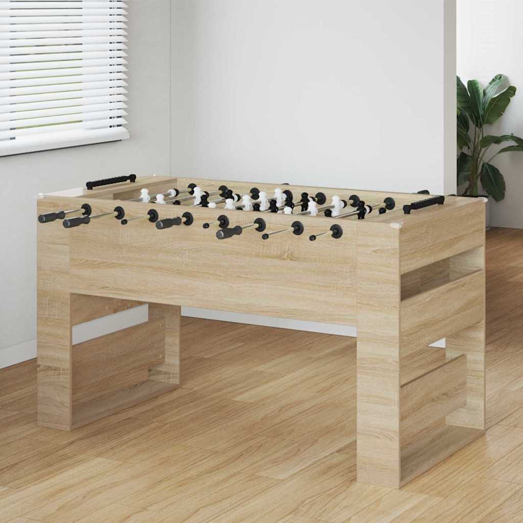 Tavolo da Foosball Rovere Sonoma 146,5 x 74 x 85 cm