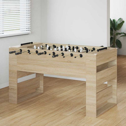 Tavolo da Foosball Rovere Sonoma 146,5 x 74 x 85 cm