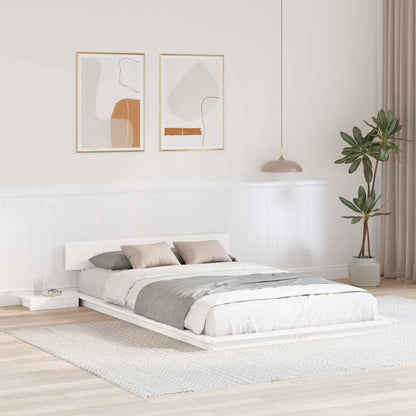Struttura del letto Bianco 120 x 200 cm legno