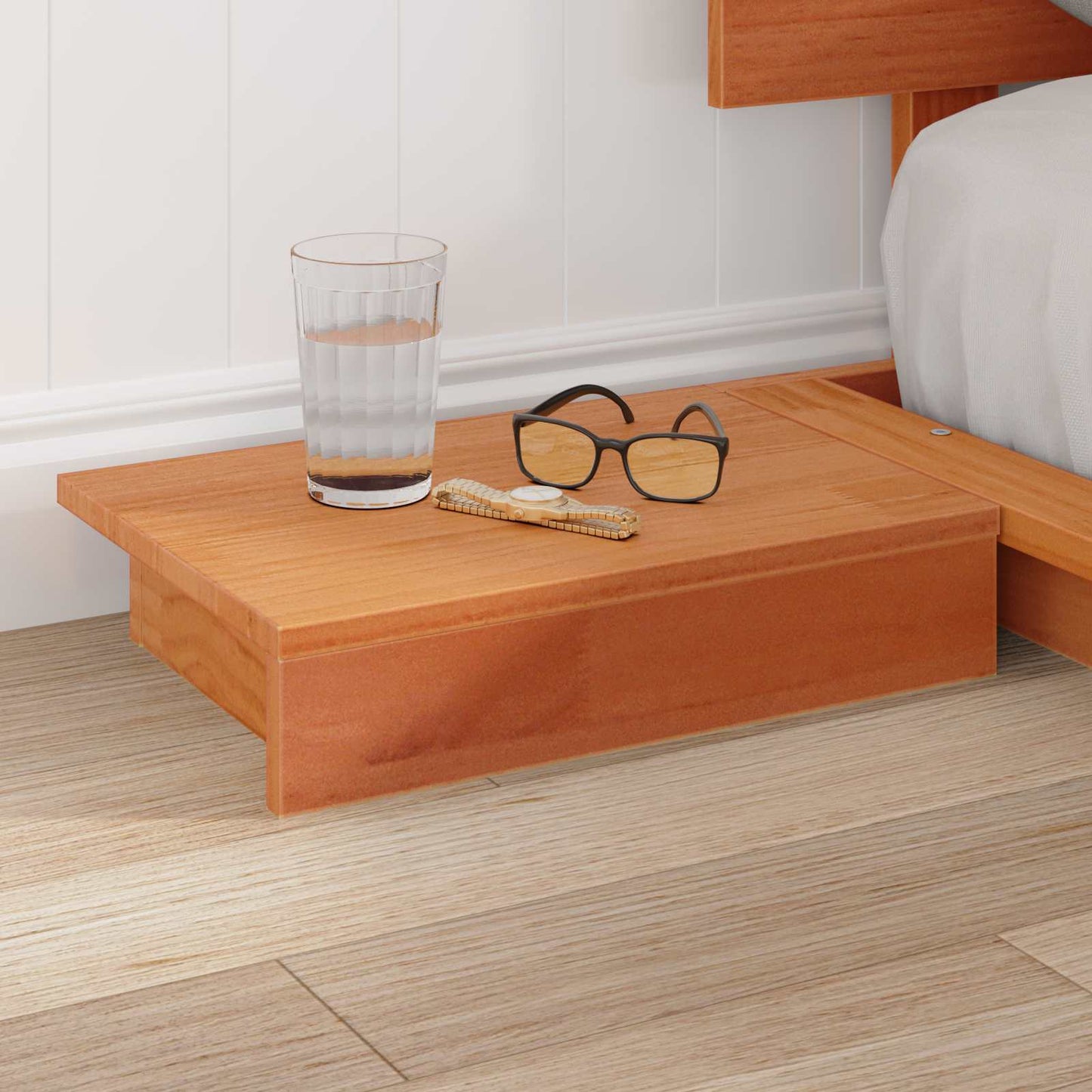 Struttura del letto Marrone 120 x 200 cm legno