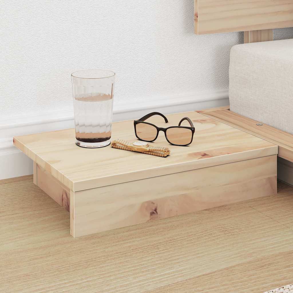 Struttura del letto Marrone 100 x 200 cm legno