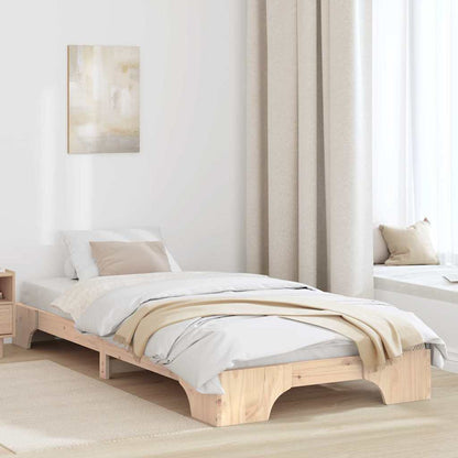 Struttura del letto Pino massello 90 x 200 cm
