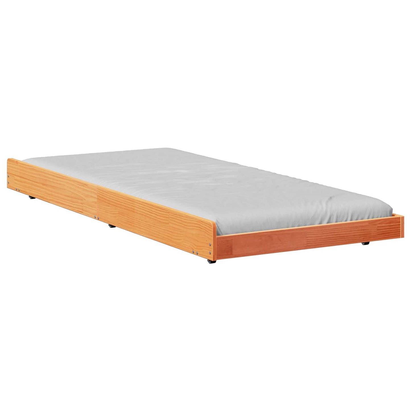 Struttura del letto Marrone 90 x 200 cm Legno massello di pino