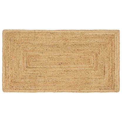 Tappeto da Area Beige 60 x 110 cm Juta