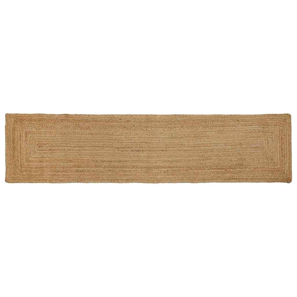 Tappeto da Area Beige 60 x 400 cm Juta