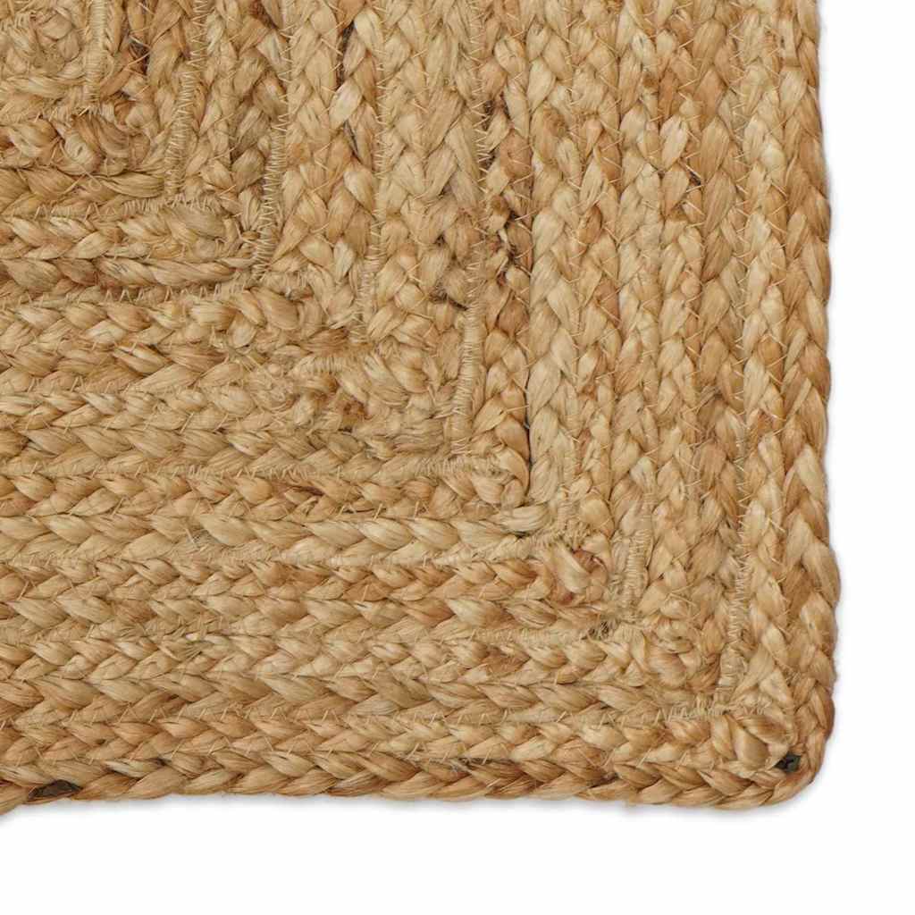 Tappeto da Area Beige 80 x 250 cm Juta