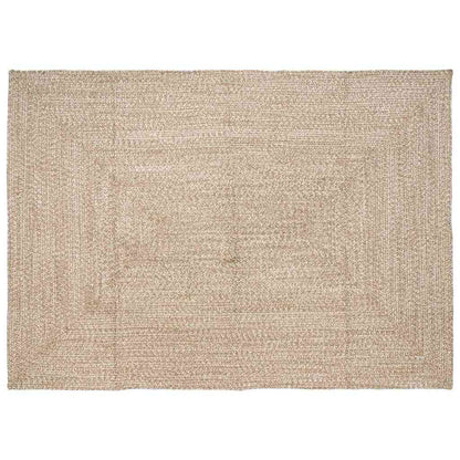 Tappeti per area Naturale e Bianco 200 x 290 cm Juta