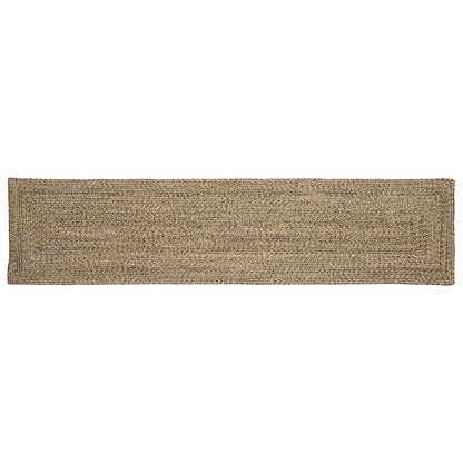 Tappeti per area Rettangolare Naturale e Nero 60 x 300 cm Juta