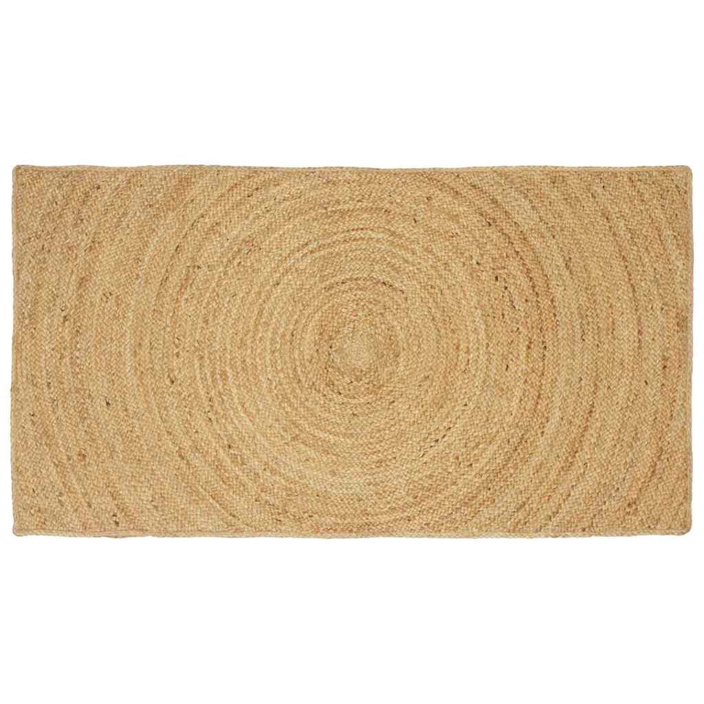 Tappeti per area Rettangolare Marrone 80 x 150 cm Juta