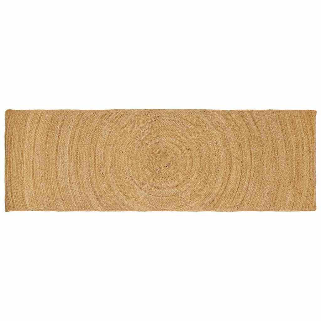 Tappeti per area Rettangolare Marrone 80 x 200 cm Juta