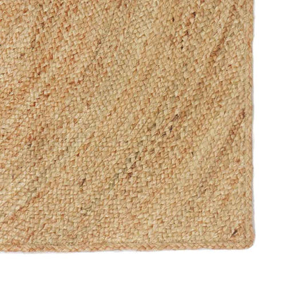 Tappeti per area Quadrato Marrone 200 x 200 cm Juta