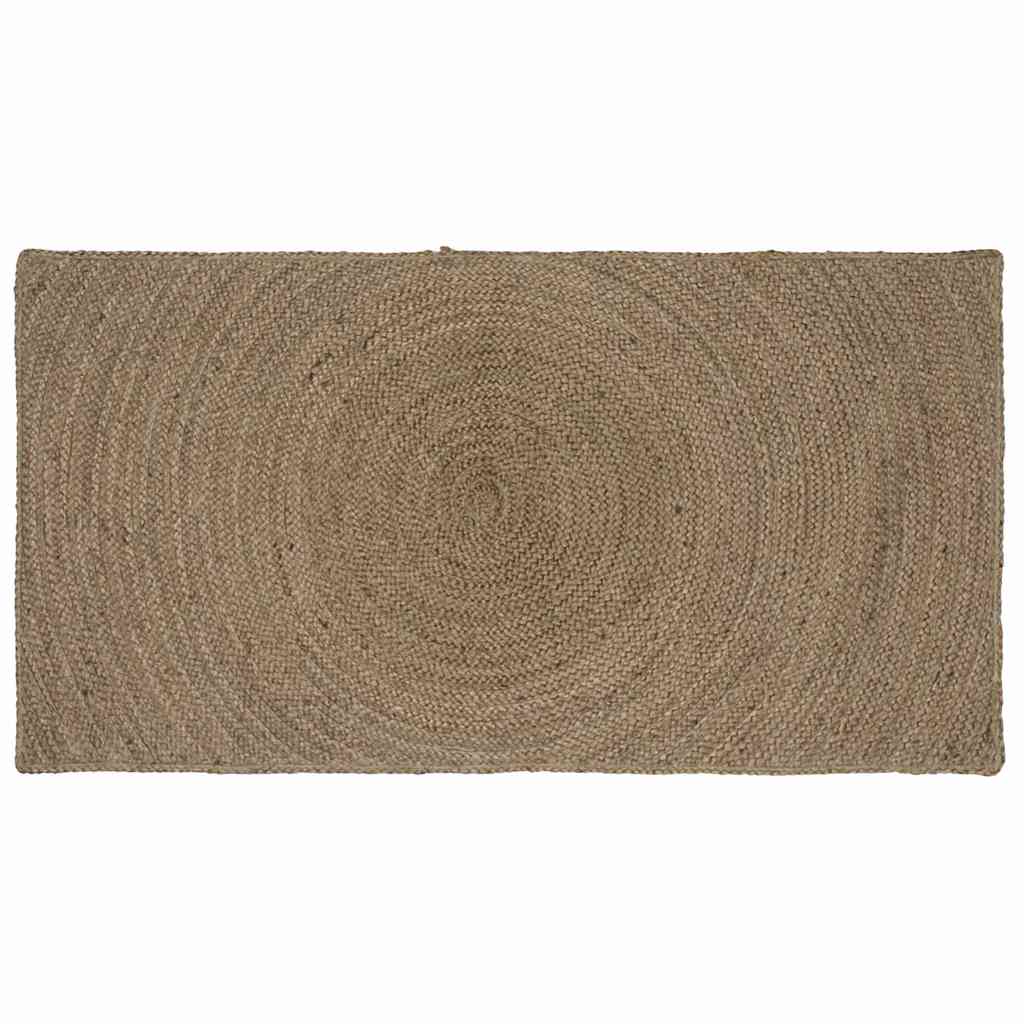 Tappeti per area Rettangolare Grigio 60 x 110 cm Juta