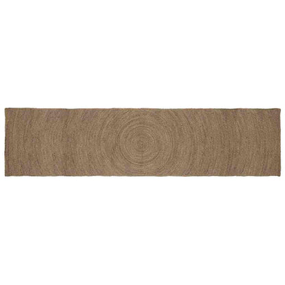 Tappeti per area Rettangolare Grigio 80 x 400 cm Juta