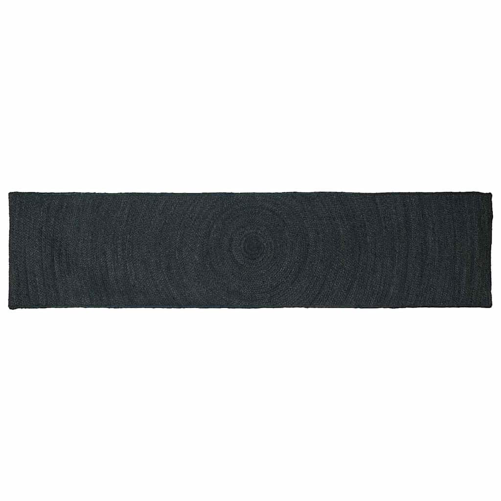 Tappeti per area Rettangolare Grigio scuro 60 x 250 cm Juta