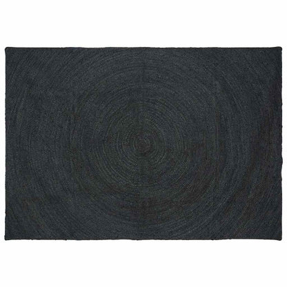 Tappeti per area Rettangolare Grigio scuro 160 x 230 cm Juta