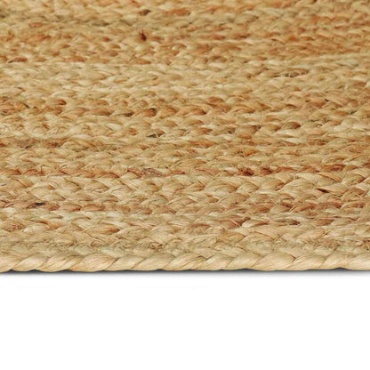 Tappeti per area Ovale Naturale 100 x 152 cm Juta