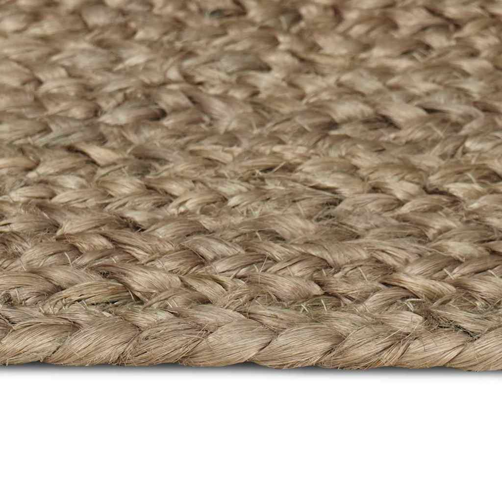 Tappeti per area Ovale Grigio 205 x 305 cm Juta