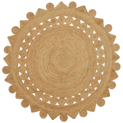 Tappeto Marrone Ã˜ 210 cm Juta