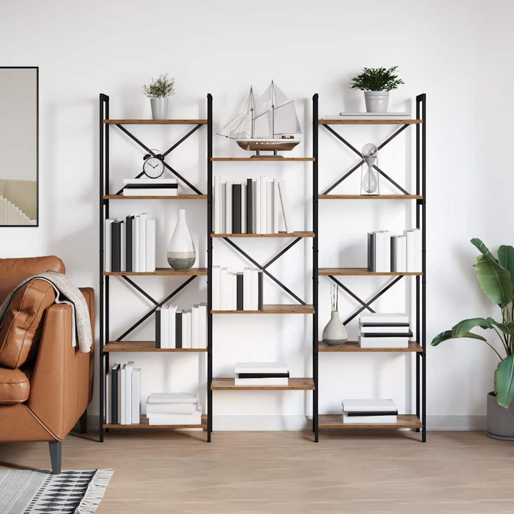 Libreria Legno vecchio 156 x 25 x 167 cm Legno multistrato