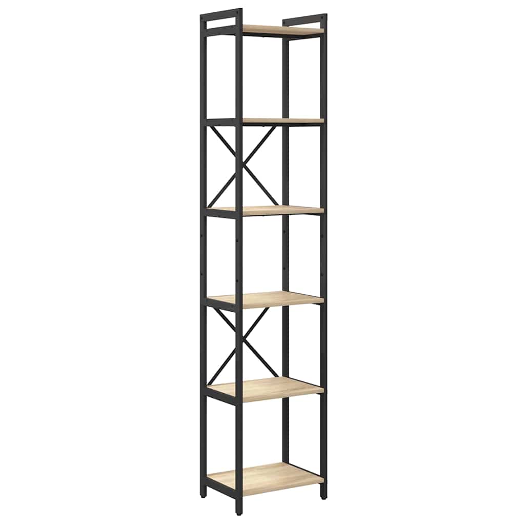 Libreria Rovere Sonoma 40 x 30 x 189,5 cm Legno multistrato