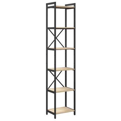 Libreria Rovere Sonoma 40 x 30 x 189,5 cm Legno multistrato