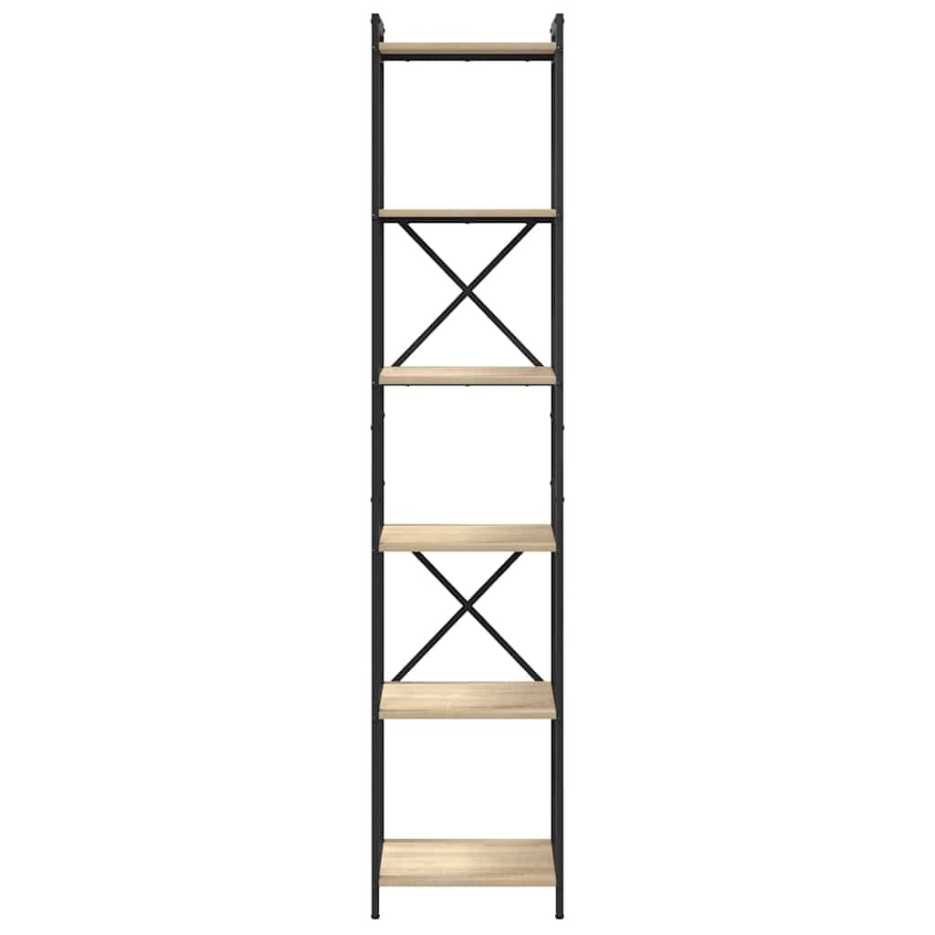 Libreria Rovere Sonoma 40 x 30 x 189,5 cm Legno multistrato