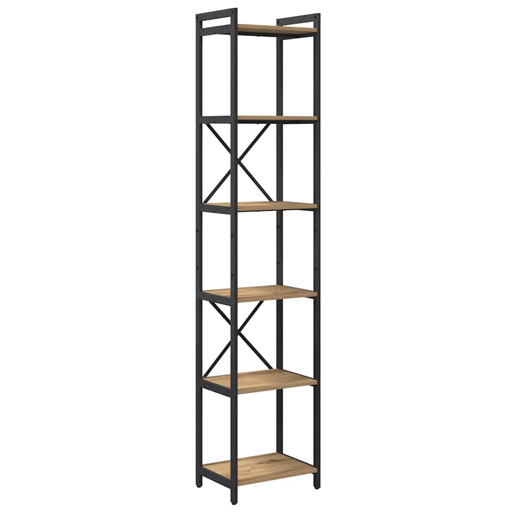Libreria Rovere artigianale 40 x 30 x 189,5 cm