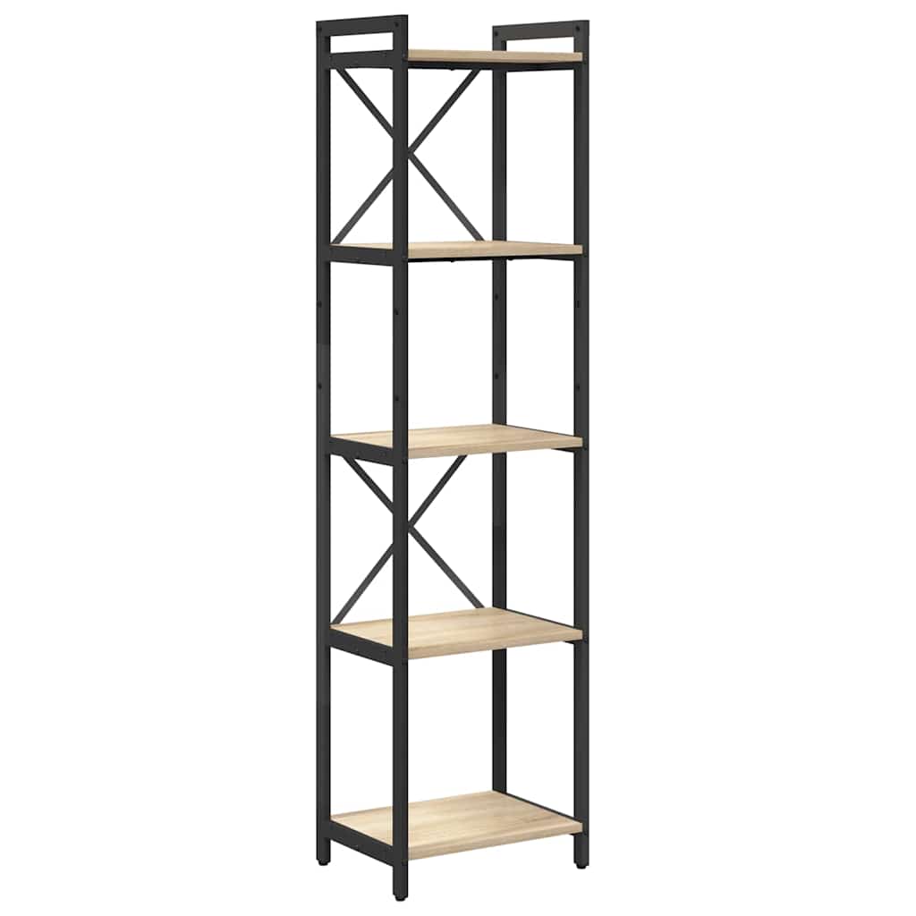 Libreria Rovere Sonoma 40 x 30 x 155 cm Legno multistrato