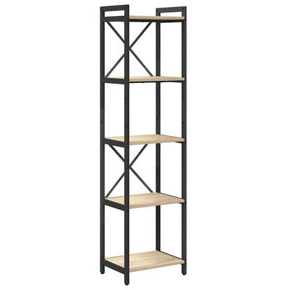 Libreria Rovere Sonoma 40 x 30 x 155 cm Legno multistrato