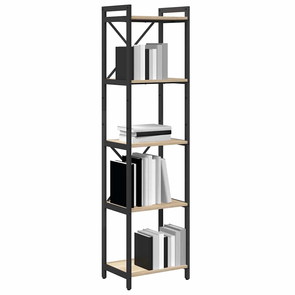 Libreria Rovere Sonoma 40 x 30 x 155 cm Legno multistrato