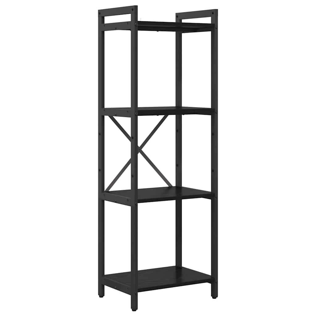 Libreria Rovere Nero 40 x 30 x 85 cm Legno multistrato