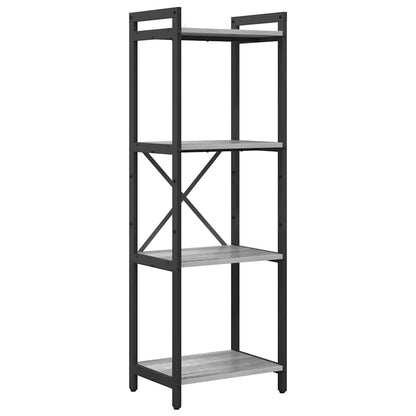 Libreria Grigio sonoma 40 x 30 x 85 cm Legno multistrato
