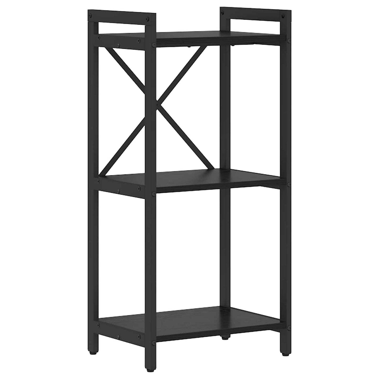 Libreria Rovere Nero 40 x 30 x 85 cm Legno multistrato