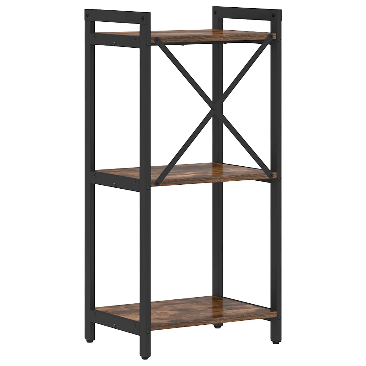 Libreria Rovere fumÃ© 40 x 30 x 85 cm Legno multistrato
